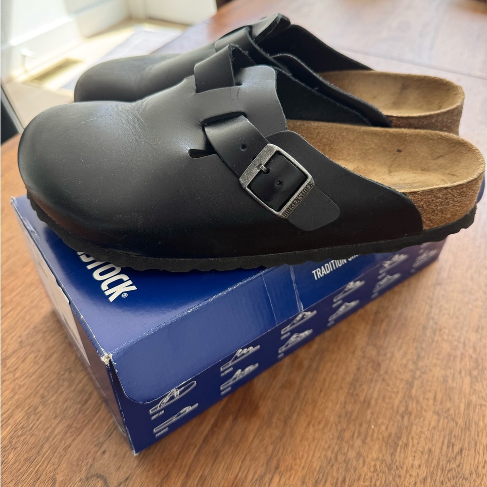 Birkenstock Black Clogs